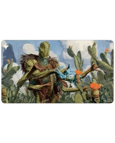 Pad pentru joc de cărți Ultra Pro Playmat: Magic The Gathering - Outlaws of Thunder Junction, Green - 1