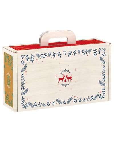 Подаръчна кутия Giftpack Bonnes Fêtes - Pui de cerb, 33 cm - 1