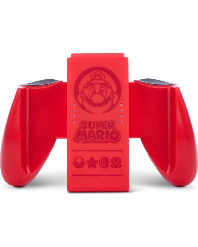 PowerA Joy-Con Comfort Grip, pentru Nintendo Switch, Super Mario Red - 1
