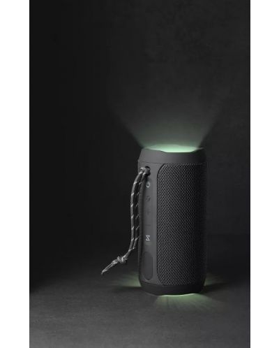 Boxa portabila Cellularline - AQL Glow, neagră - 3