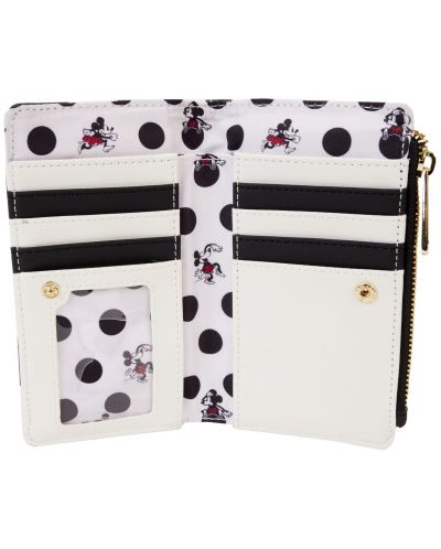 Portofel Loungefly Disney: Mickey Mouse - Minnie Mouse (Rock The Dots) - 4