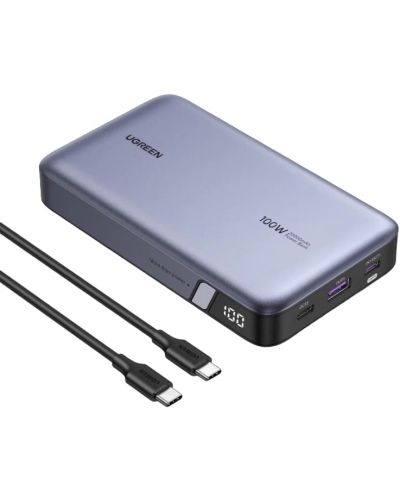 Baterie portabilă Ugreen - PB720, 20000 mAh, gri