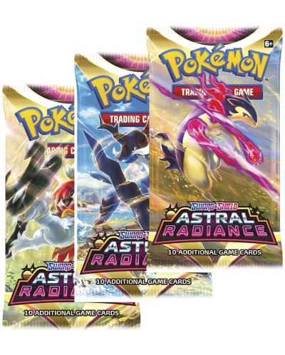 Pokemon TCG: Sword & Shield - Astral Radiance 3 Pack Blister - Eevee - 3