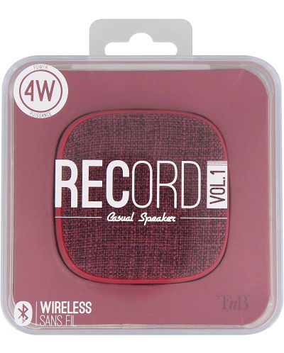 Boxa portabila  T'nB - Record Vol.1, rosie - 5