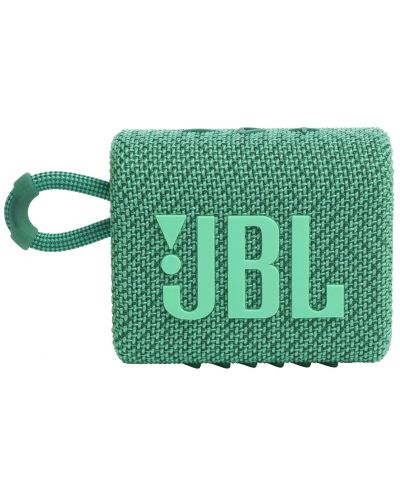 Boxă portabilă JBL - Go 3 Eco, verde - 5