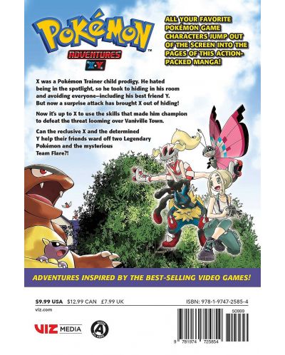Pokémon Adventures: XY, Vol. 1	 - 2