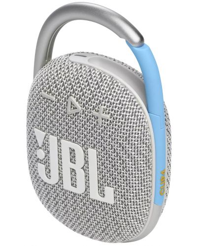 Difuzoare portabile JBL - Clip 4 Eco, alb/argintiu - 2