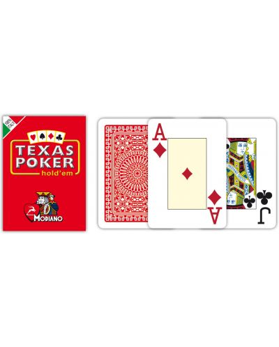 Carti de poker Texas Hold’em Poker - spate rosu - 2