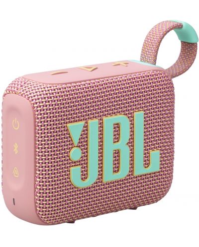 Boxă portabilă JBL - Go 4, roz - 3