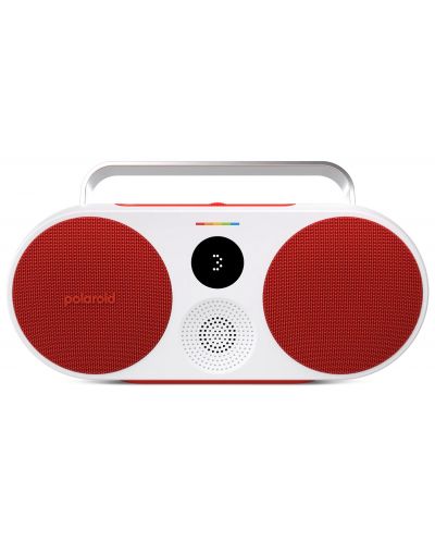Boxă portabilă Polaroid - P3, roșie/albă - 1
