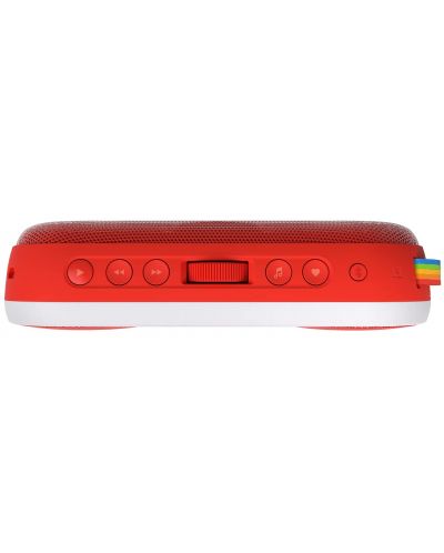 Boxă portabilă Polaroid - P2, roșie/albă - 5