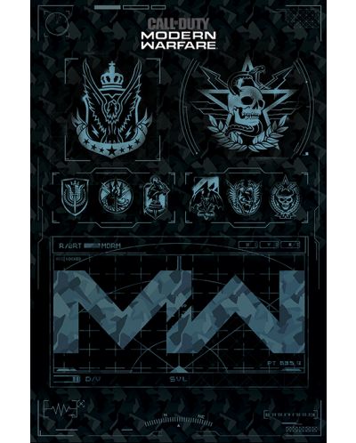 Poster maxi Pyramid - Call of Duty: Modern Warfare (Fractions) - 1
