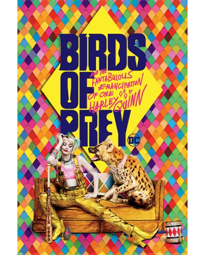 Poster maxi Pyramid - Birds Of Prey (Harley's Hyena) - 1