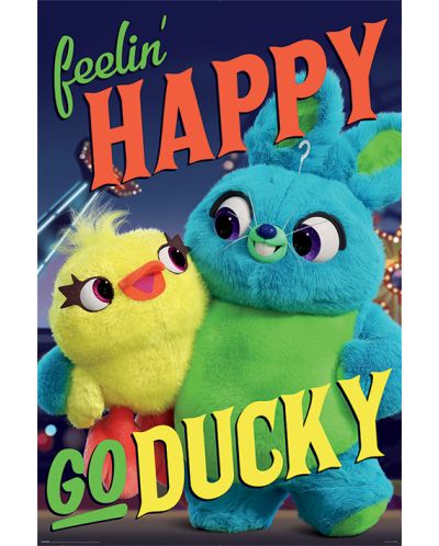 Poster maxi Pyramid - Toy Story 4 (Happy Go Ducky) - 1