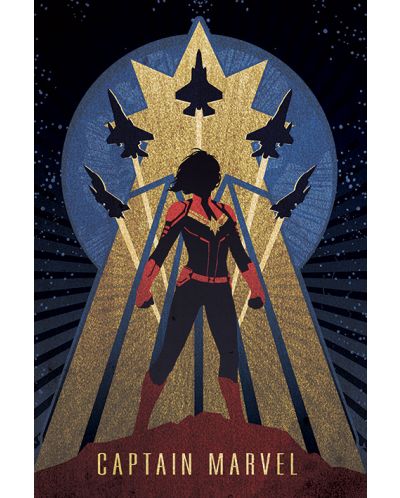 Poster maxi Pyramid - Captain Marvel - 1