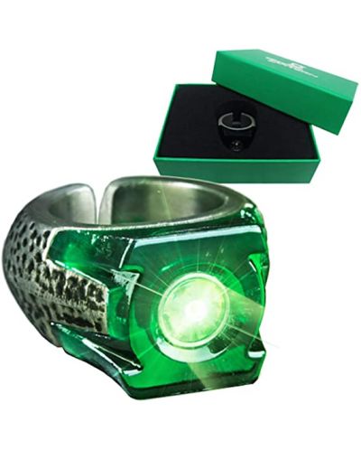 Inel The Noble Collection DC Comics: Green Lantern - Light-Up Ring - 2