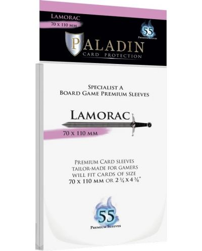 Protectori de cărți Paladin - Lamorac 70 x 110 (55 buc.) - 1