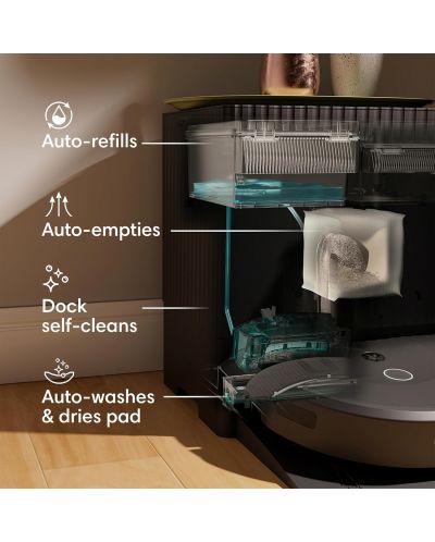 Aspirator robot iRobot - Roomba Combo 10 Max, negru | Ozone.ro