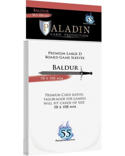 Protectori de cărți Paladin - Baldur 58 x 108 (55 buc.) - 1