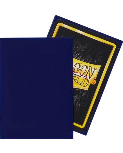 Protecții pentru cărți de joc Dragon Shield Classic Sleeves - Night Blue (100 buc.) - 3