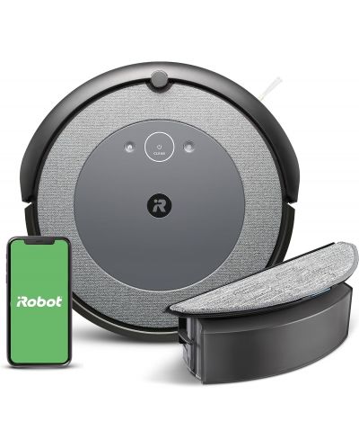 Aspirator-robot iRobot - Roomba Combo i5, i517840, Woven Neutral - 5