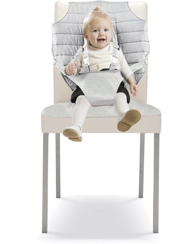 Scaun de Masa pentru Bebeluși - portabil -  BabyJem - gri - 1