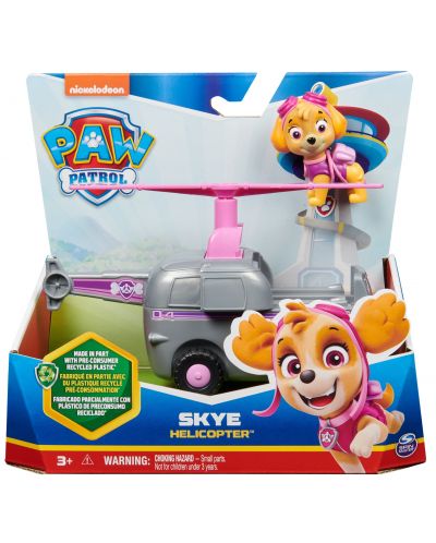 Vehicul cu catelus Spin Master - Paw Patrol, Skye - 6