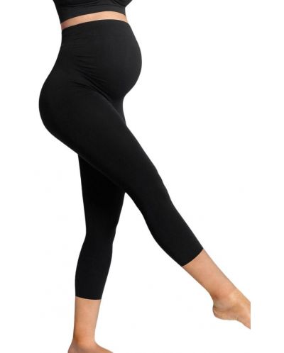 Carriwell Maternity Leggings - 3/4, mărimea XL, negru - 6