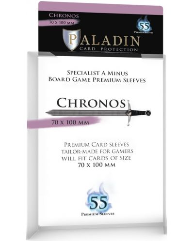 Protectori de cărți Paladin - Chronos 70 x 100 (55 buc.) - 1