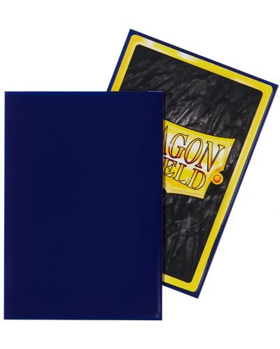 Protecții pentru cărți de joc Dragon Shield Sleeves - Small Night Blue (60 buc.) - 3