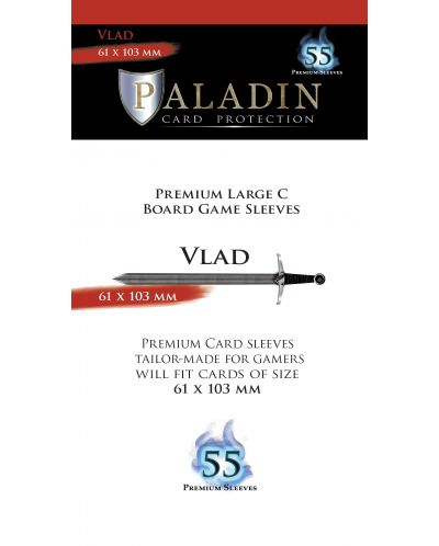 Protectii pentru carti Paladin - Vlad 61x103 (Adrenaline, Tash-Kalar)	 - 1