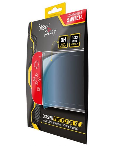 Protectie pentru ecran Steelplay - 9H (Switch), transparent - 1