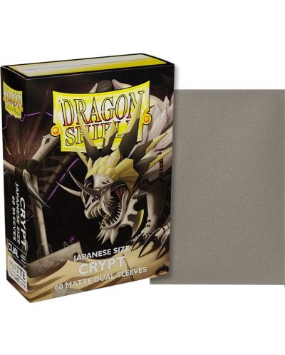 Protecții pentru cărți de joc Dragon Shield Dual Sleeves - Small Matte Crypt (60 buc.) - 2