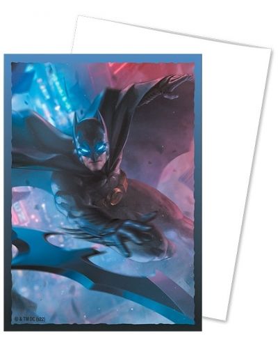 Protecții pentru cărți Dragon Shield - Brushed Art Sleeves Standard Size, Batman (100 buc.) - 2