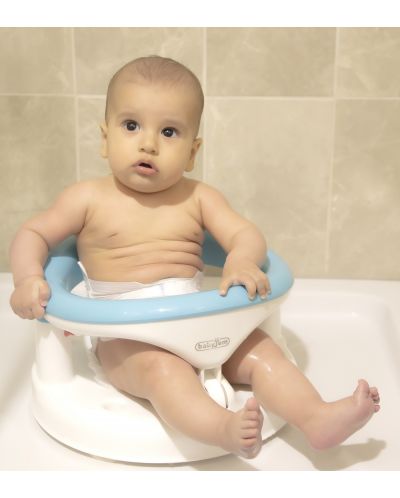 Scaun antiderapant pentru baie și hrănire BabyJem - albastru - 9