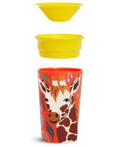 Munchkin Transitional Cup - Miracle 360°, Giraffe, 266 ml - 2