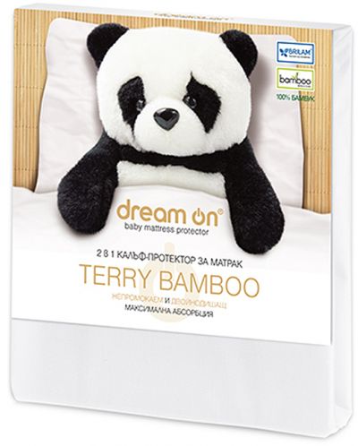Protector de saltea Dream On - Terry Bamboo, 60 x 120 cm - 1