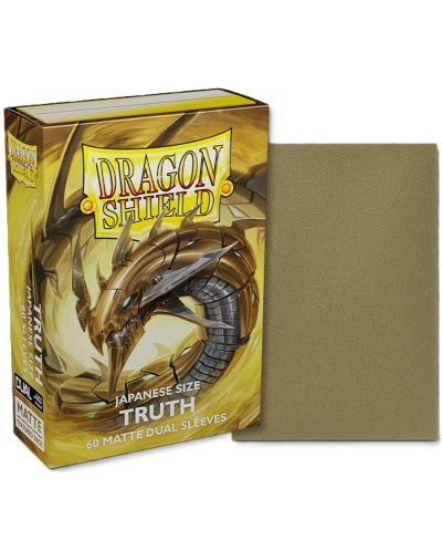 Protecții pentru cărți de joc Dragon Shield Dual Sleeves - Small Matte Truth (60 buc.) - 2