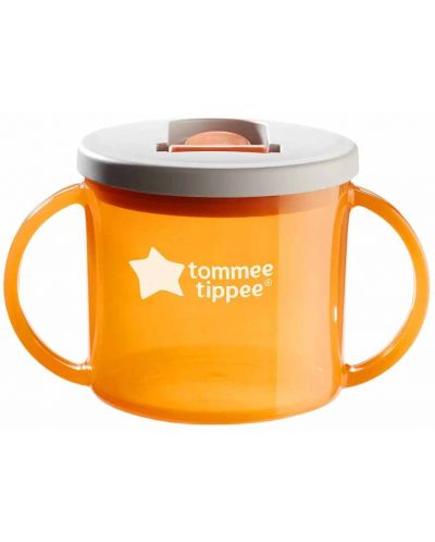 Cupa de tranziție Tommee Tippee - Prima ceașcă, 4 m+, 190 ml, portocaliu - 2