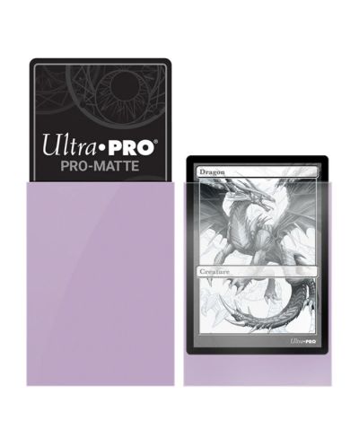 Protecții pentru cărți Ultra Pro PRO - PRO-Matte Standard, Lilac (50 buc.) - 2