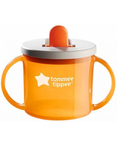 Cupa de tranziție Tommee Tippee - Prima ceașcă, 4 m+, 190 ml, portocaliu - 1