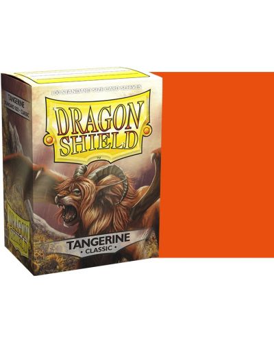 Dragon Shield Classic Sleeves - Tangerine (100 buc.) - 2