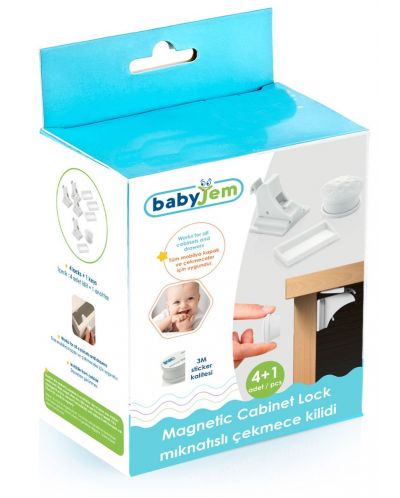 Protecții pentru sertare BabyJem - 3 bucăți - 7