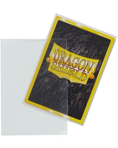 Protecții pentru cărți de joc Dragon Shield Clear Sleeves - Small Matte (60 buc.) - 3