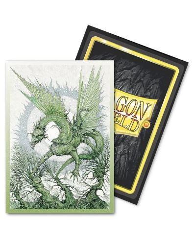 Protecții pentru cărți Dragon Shield - Matte Dual Art Sleeves Standard Size, Gaial (100 buc.) - 2