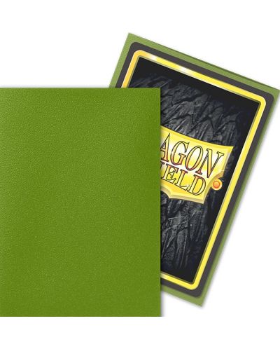 Protecții pentru cărți de joc Dragon Shield Sleeves - Small Matte Olive (60 buc.) - 3