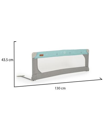 Separator de pat din lenjerie Cangaroo - 130 cm, mentă - 5
