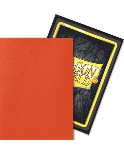 Protecții pentru cărți de joc Dragon Shield Dual Sleeves - Matte Ember (100 buc.) - 3