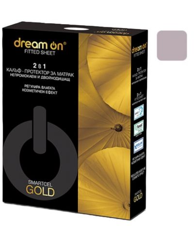 Protecţie pentru saltea Dream On - Smartcel Gold, ecru - 1