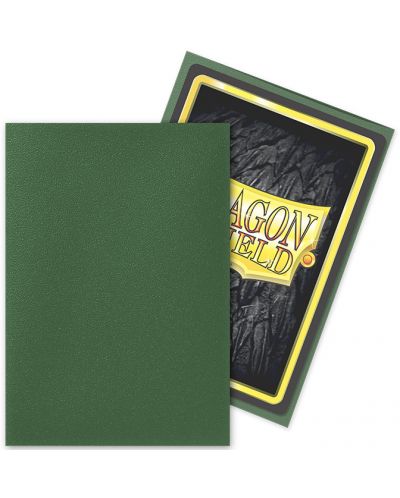 Protecții pentru cărți de joc Dragon Shield Sleeves - Small Matte Forest Green (60 buc.) - 3